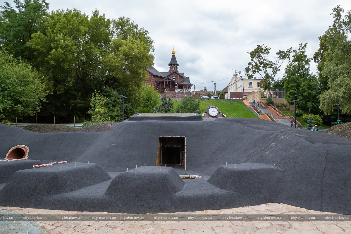 Как проходит реконструкция Саржиного яра в Харькове. Фото: горсовет