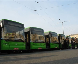 Фото "Дозор". В Харьков прибыло еще новых 4 автобуса. 
