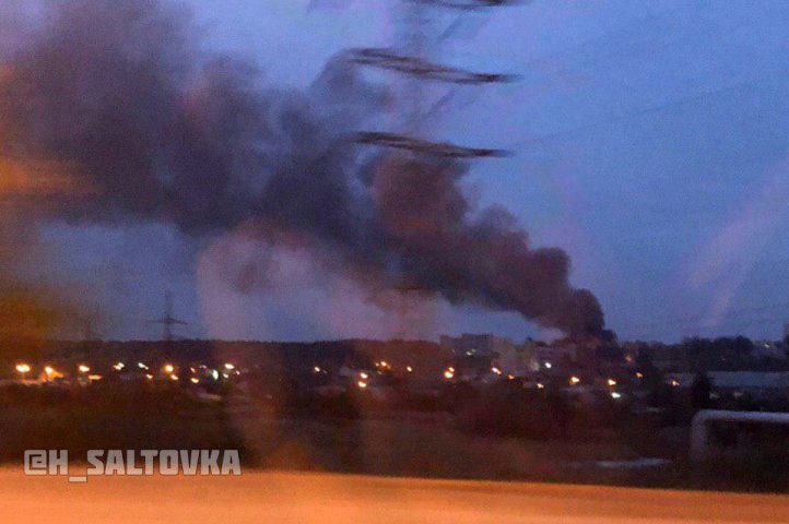Новость - События - Дым было видно за километры: на Залютино произошел масштабный пожар
