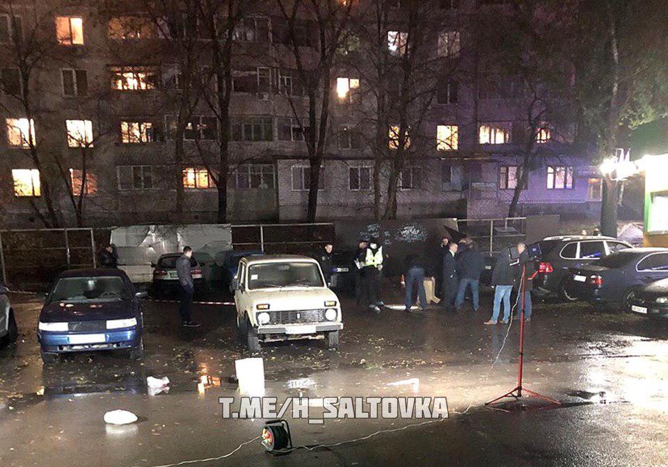 Стрельба возле спортклуба "Авокадо" в Харькове 5 октября 2019. Фото: ХС Харьков