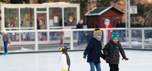 Графік і ціна: на площі Ринок встановили ковзанку