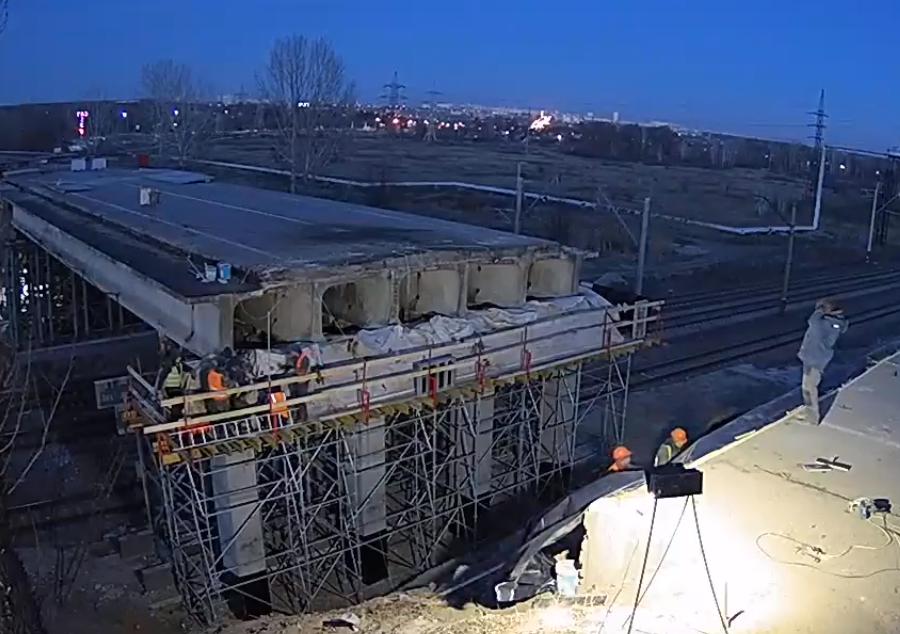 Ремонт моста на окружной в Харькове: онлайн трансляция (веб-камера)