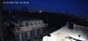 Ремонт моста на окружной в Харькове:  веб-камера проработала 8 часов