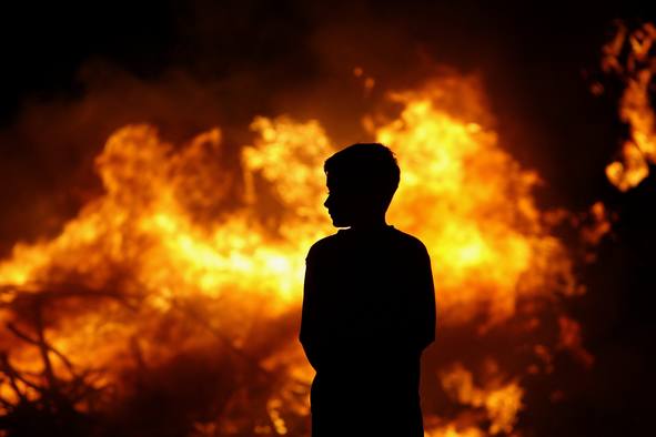 Под Харьковом 9-летний ребенок устроил серию поджогов. Фото: ideal.es