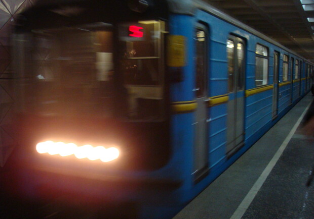Фото автора. Интервл движения в метро сократился. 