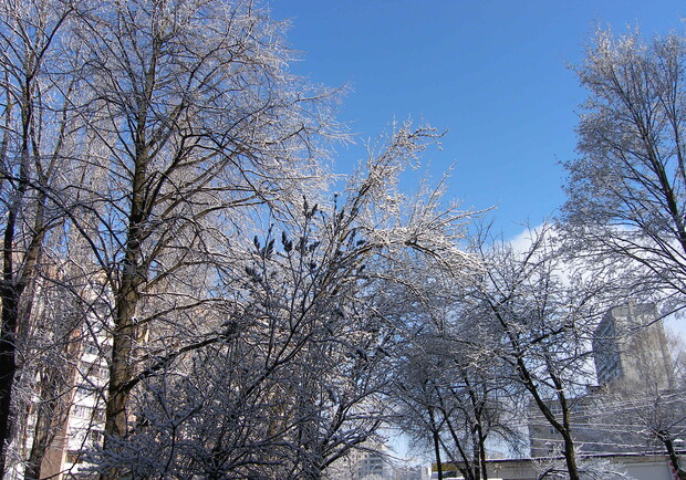 Фото kp.ua. Выходные в Харькове будут снежные. 