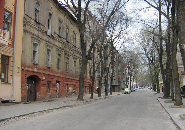 Улица Гоголя зимой выглядит уныло. Фото http://streets-kharkiv.info/.