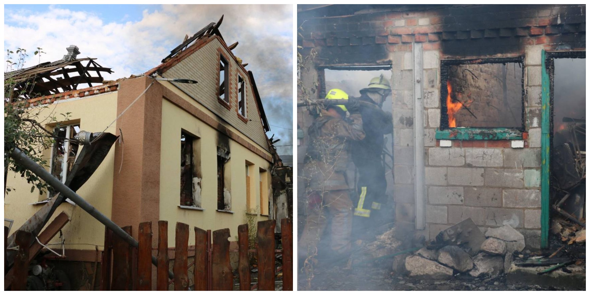 Наслідки обстрілів -