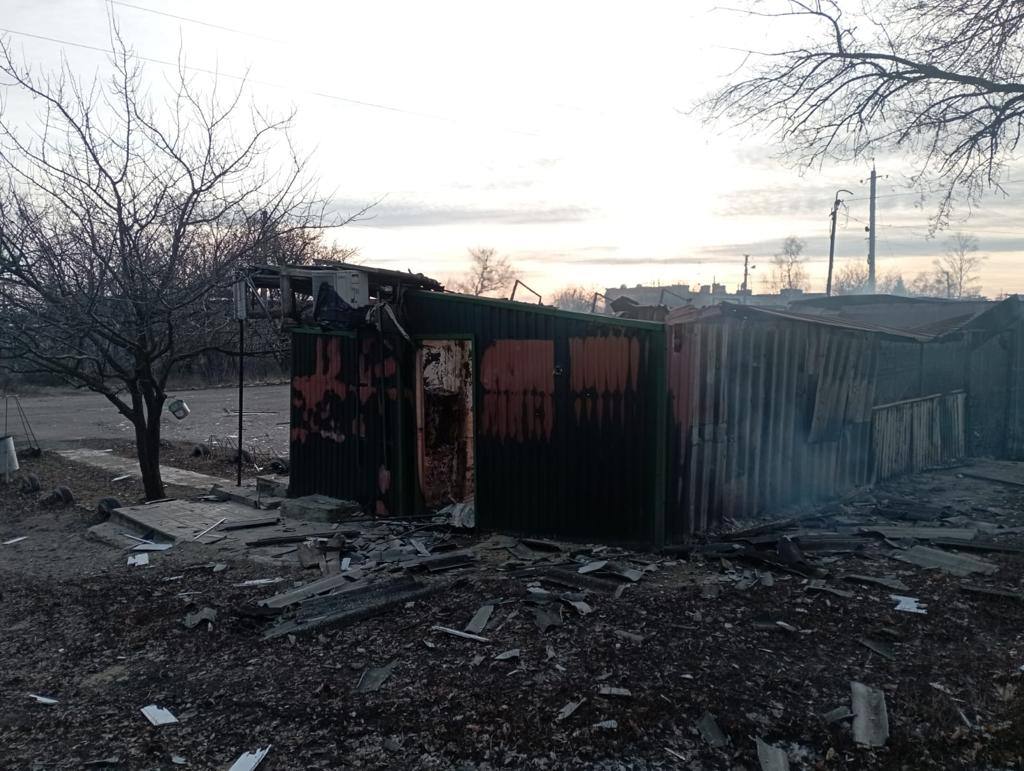 Последствия обстрелов Харьковской области 10 января 2023 года.