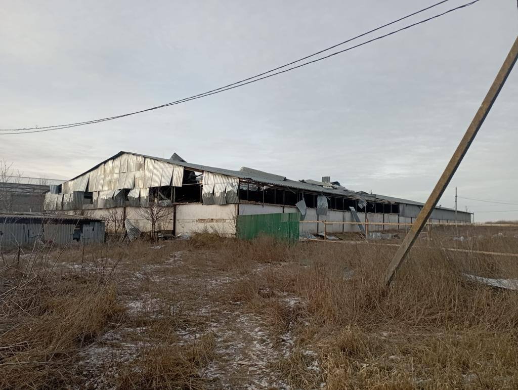 Последствия обстрелов Харьковской области 10 января 2023 года.