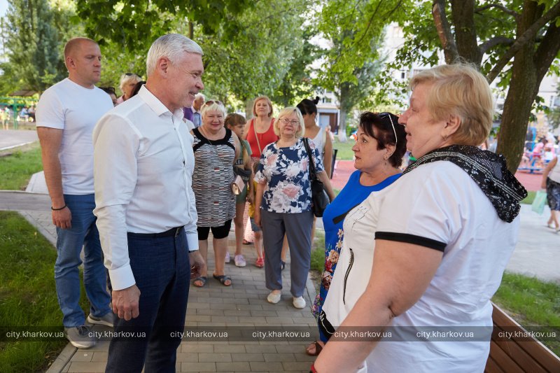 Детские площадки, стритбол, волейбол: на Салтовке открыли новую локацию для отдыха фото 10 9
