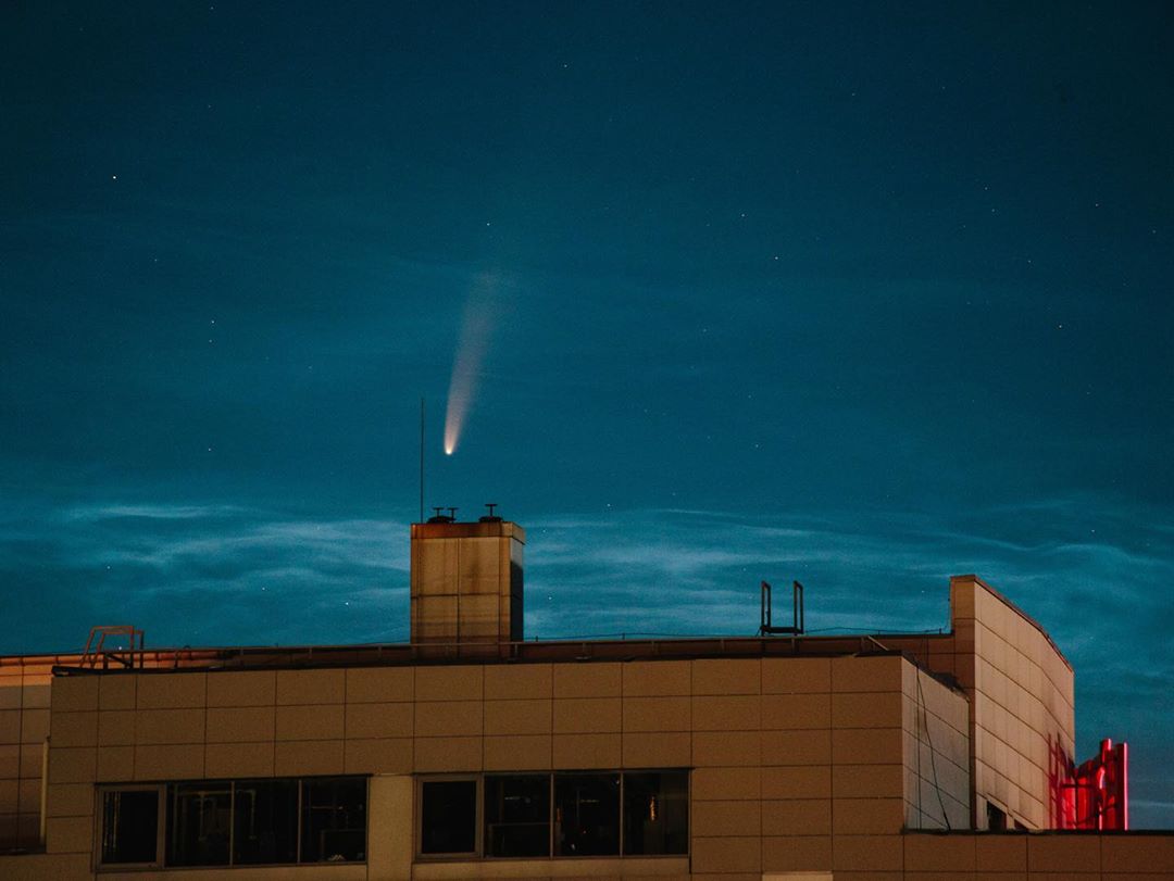 Nad Harkovom Proletaet Kometa Neowise Kak Nablyudat Foto Harkov Vgorode Ua