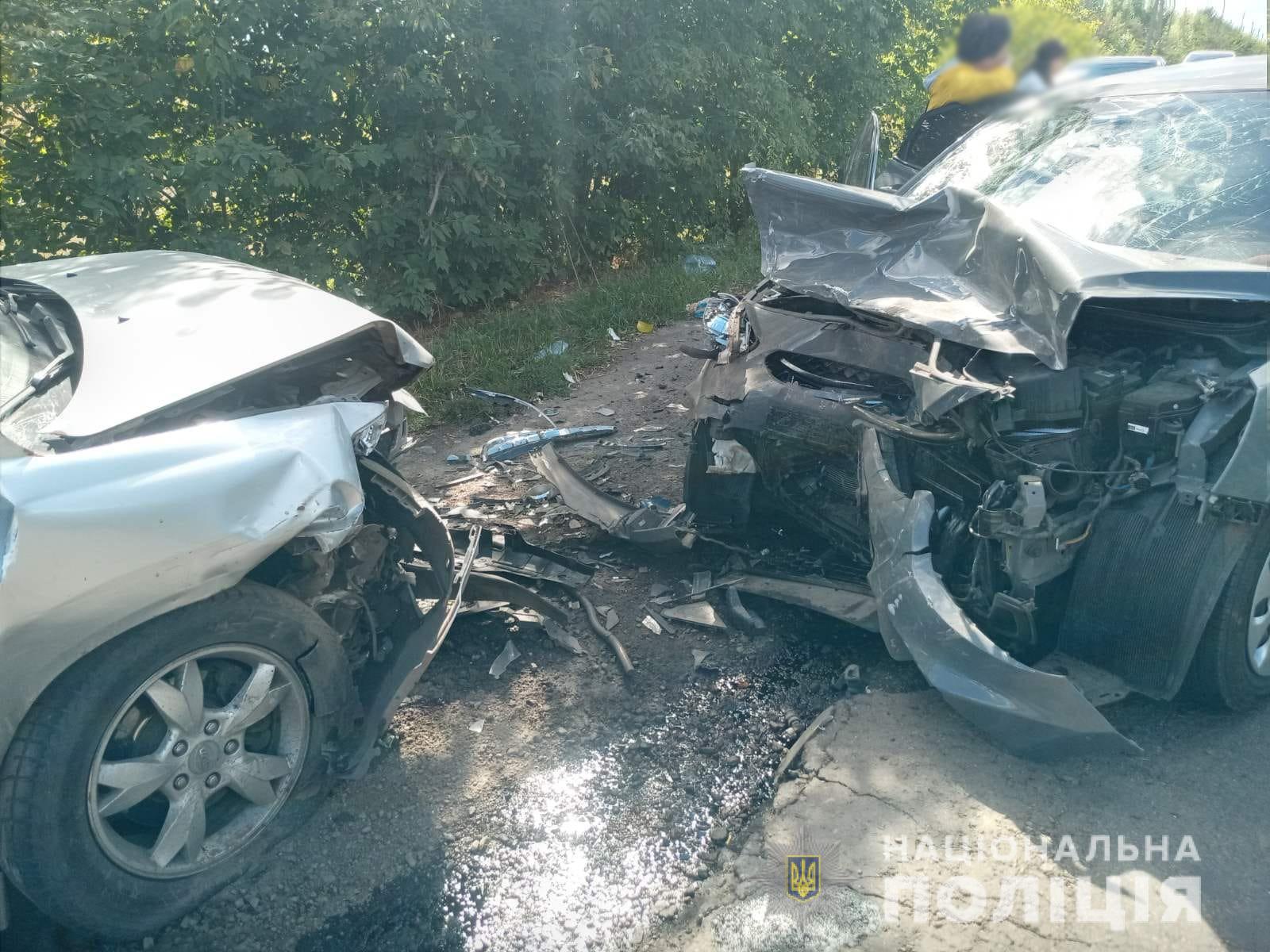 Смертельное ДТП в Кутузовке 05.09.2021. Фото: hk.npu.gov.ua