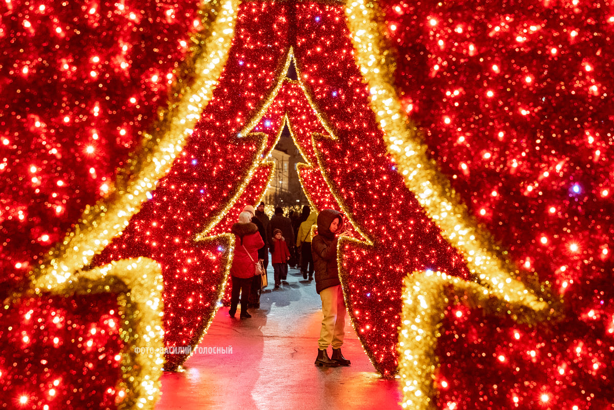 В центре Харькова появилась новая новогодняя фотозона.
