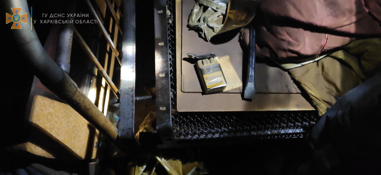 В Харькове во время пожара в шестиэтажке погиб мужчина.