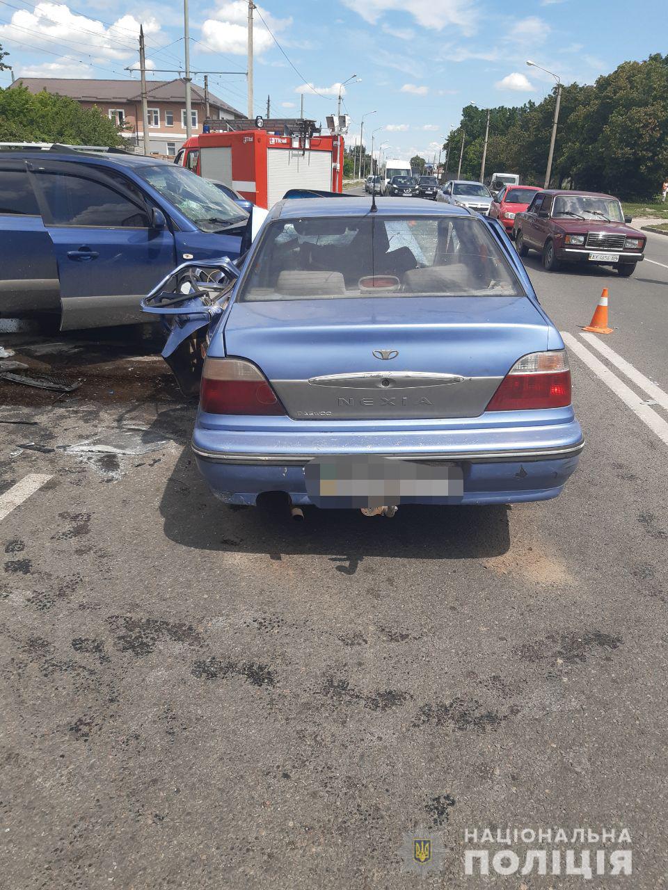 ДТП в Харькове 19.07.2020. Фото: hk.npu.gov.ua