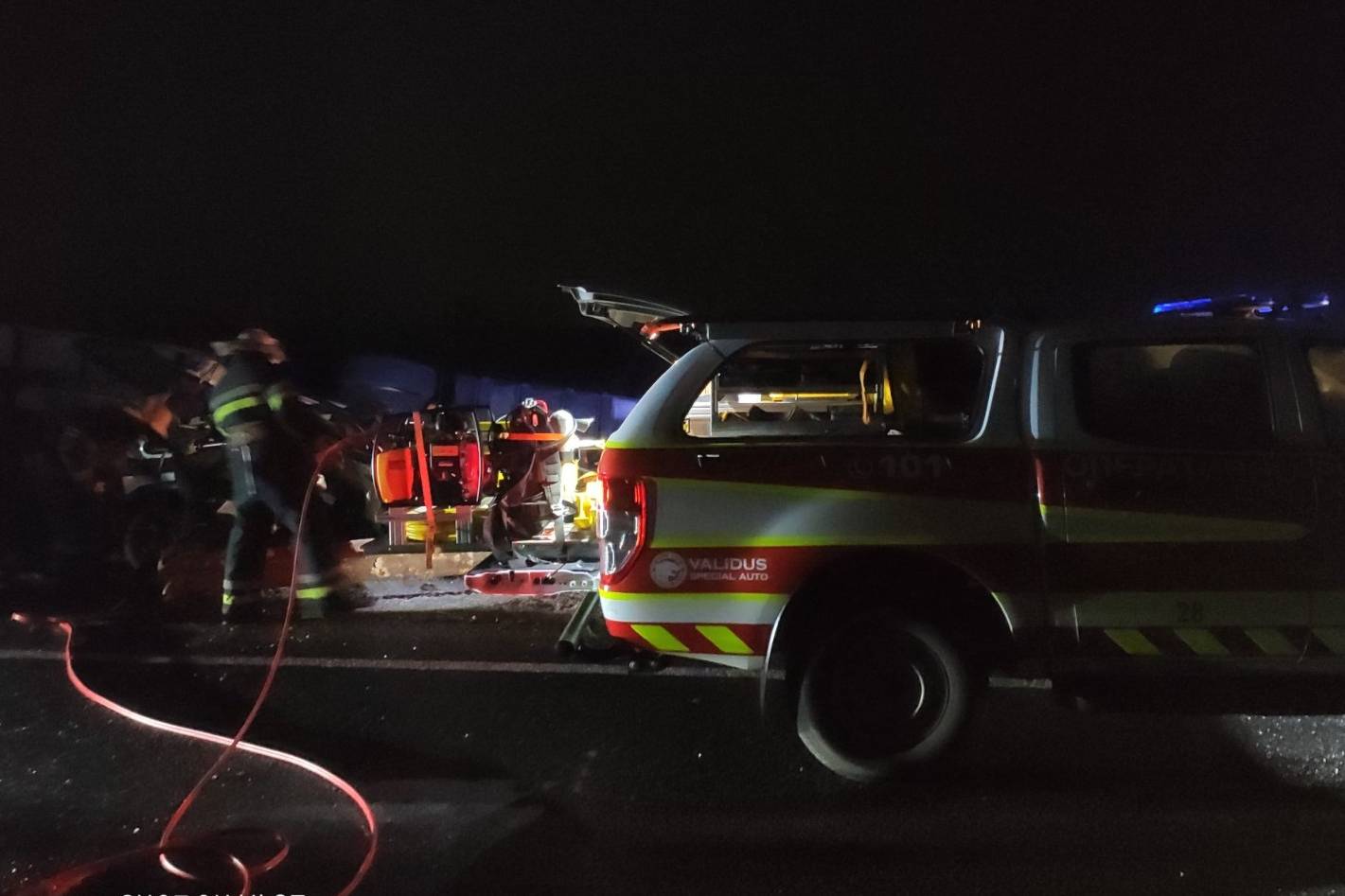 ДТП под Харьковом 31.12.2020. Фото: kh.dsns.gov.ua