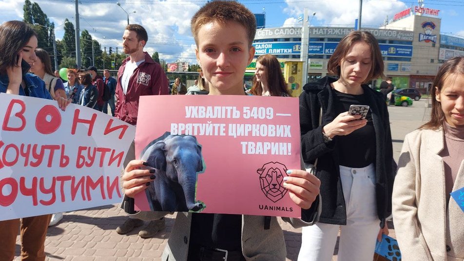 Фотофакт: в Харькове прошел марш зоозащитников фото 2 1