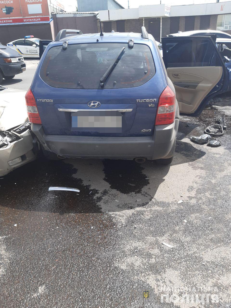 ДТП в Харькове 19.07.2020. Фото: hk.npu.gov.ua