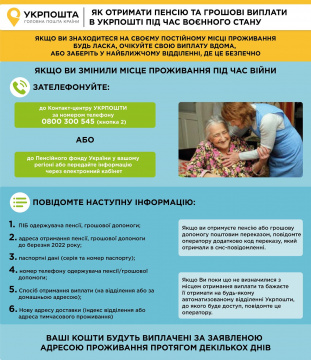 Як отримати пенсію та грошові виплати в Україні під час війни — інструкція фото 1