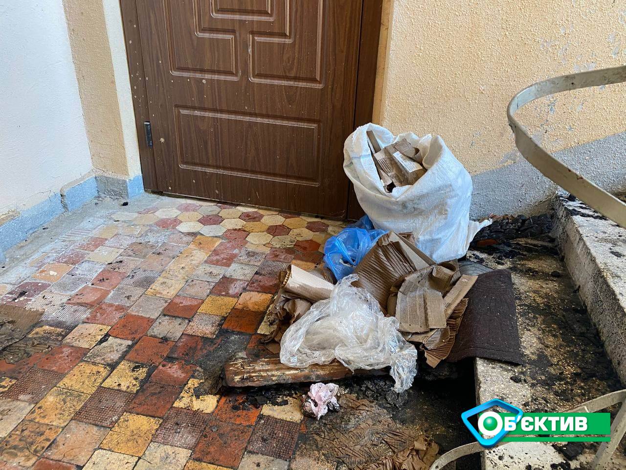 После масштабного пожара в центре Харькова расселили два подъезда.