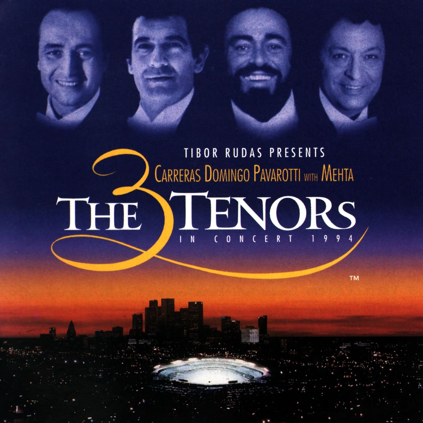 Альбом "The Three Tenors In Concert". Фото: amazon.com