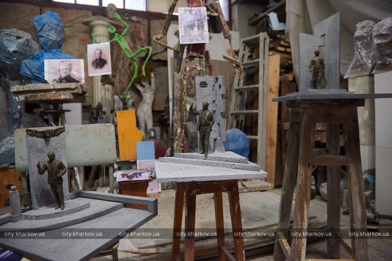 Как будет выглядеть памятник Геннадию Кернесу в Харькове.