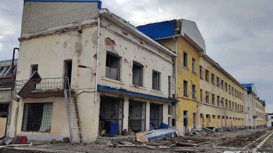 Как выглядит авиазавод в Харькове после обстрелов россиян