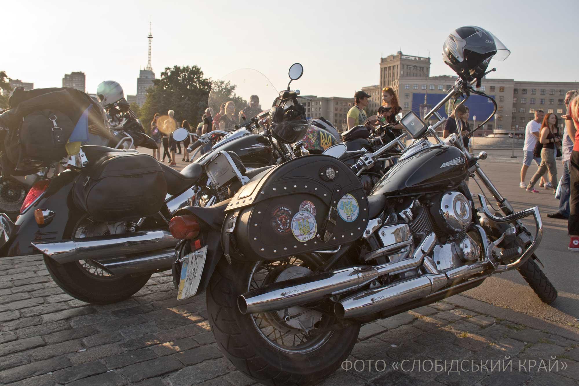 Фотофакт: в Харькове прошел мотопробег единства фото 8 7