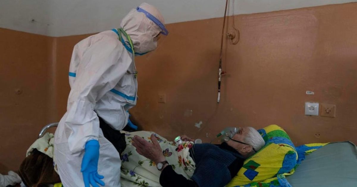 Кислородная точка в больнице. Фото: tsn.ua