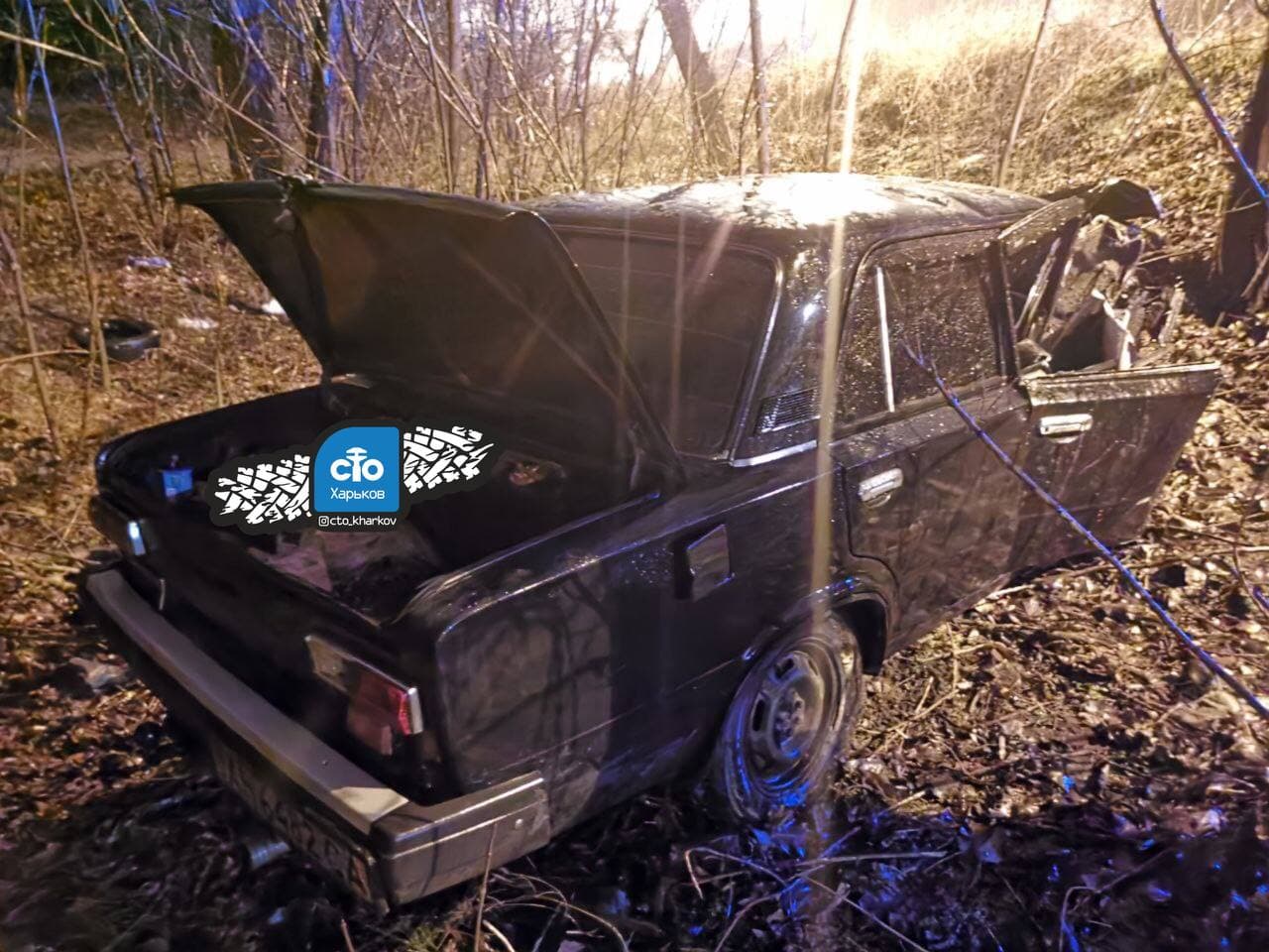 ДТП на Мерефянском шоссе в Харькове. Фото: СТО Харьков