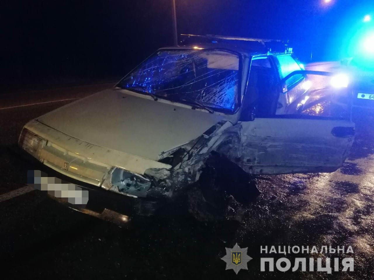 ДТП в Харькове 07.01.2021. Фото: ГУ НП в Харьковской области