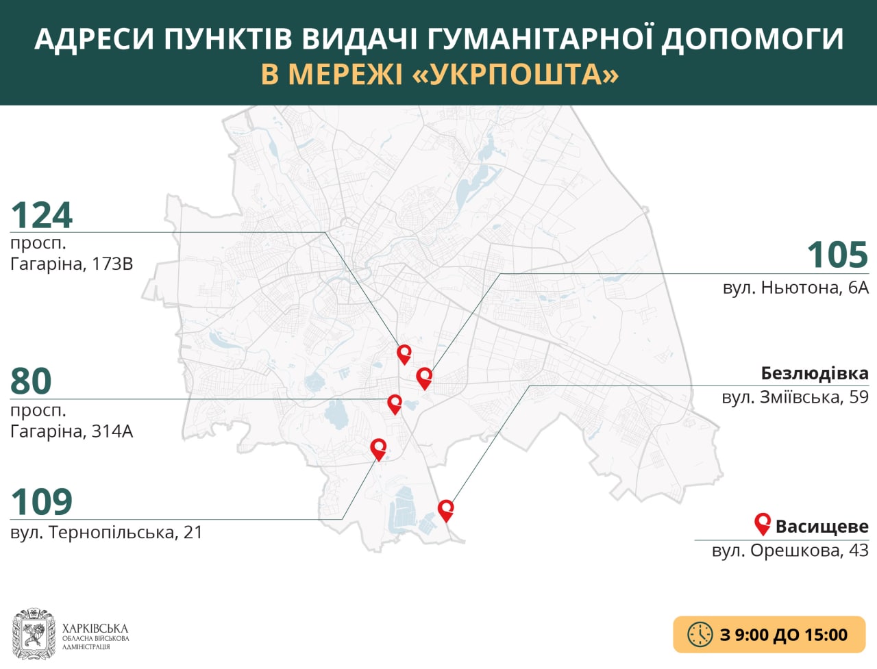 Где в Харькове раздают гуманитарную помощь 16 апреля фото 2 1