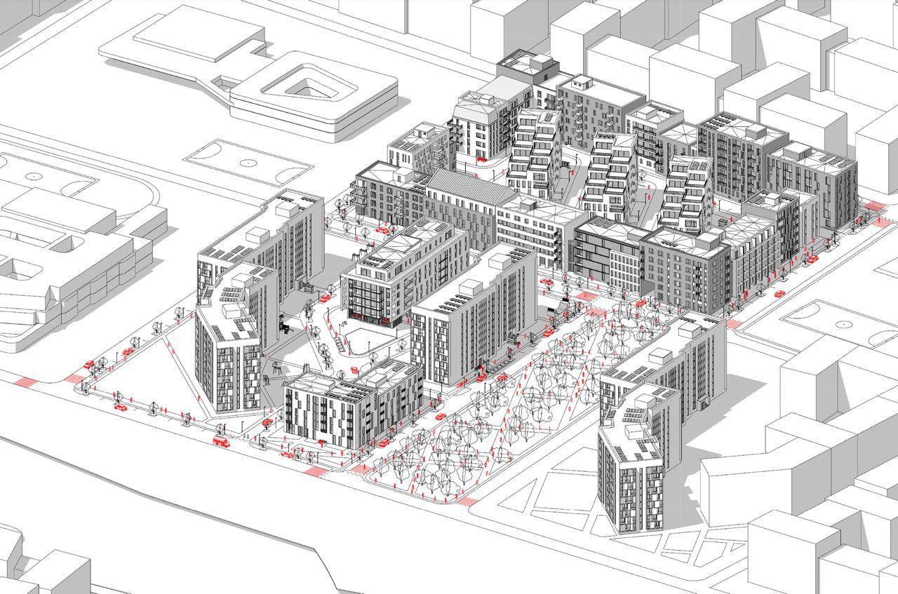 Как может выглядеть Северная Салтовка после войны?