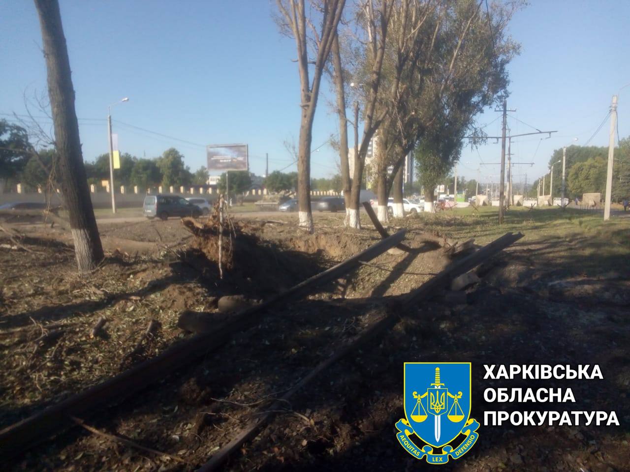 Появились фото из мест попадания ракет по Харькову 15 июля.