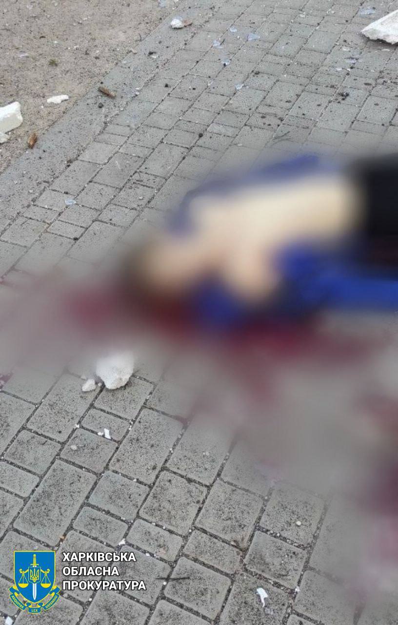 З'явилися фото з місця ранкового обстрілу Харкова 20 липня.