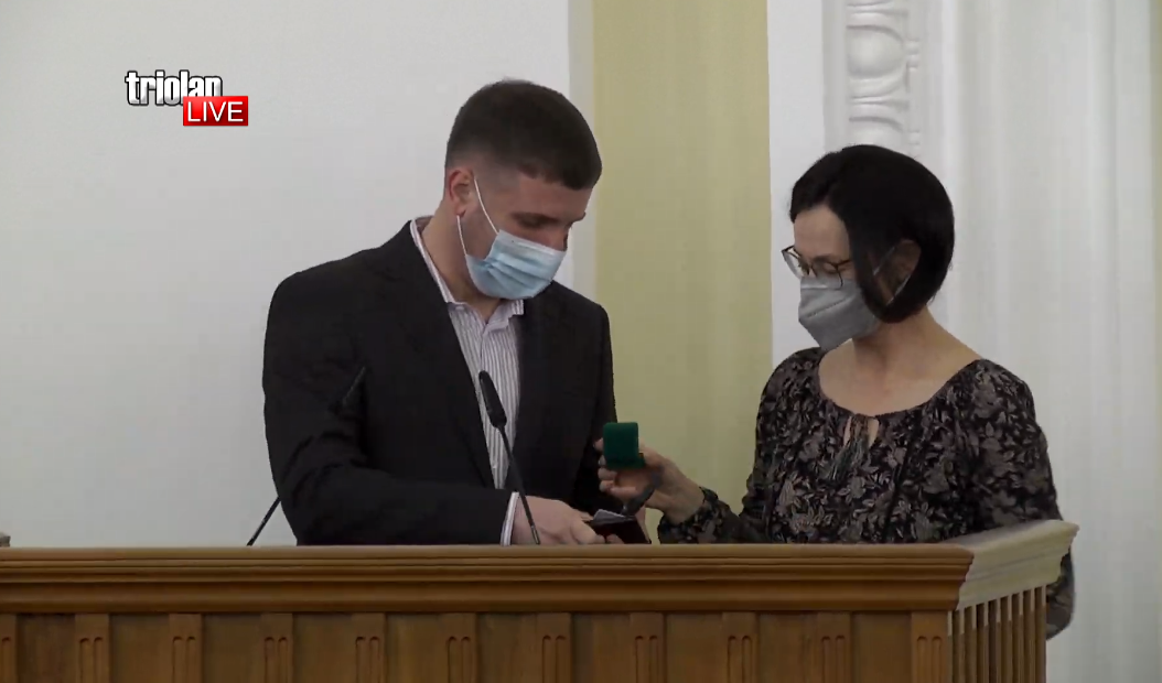 Бутенко Дмитрий Игоревич. Скриншот: видео прямой трансляции