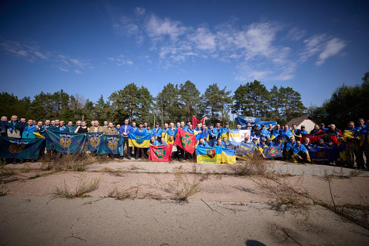 Украина вернула из плена 103 военных: среди них защитники Азовстали.