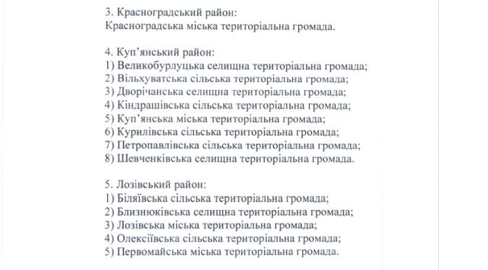 Обновленный список: переселенцы из 51 харьковской ОТГ могут рассчитывать на выплаты фото 2 1