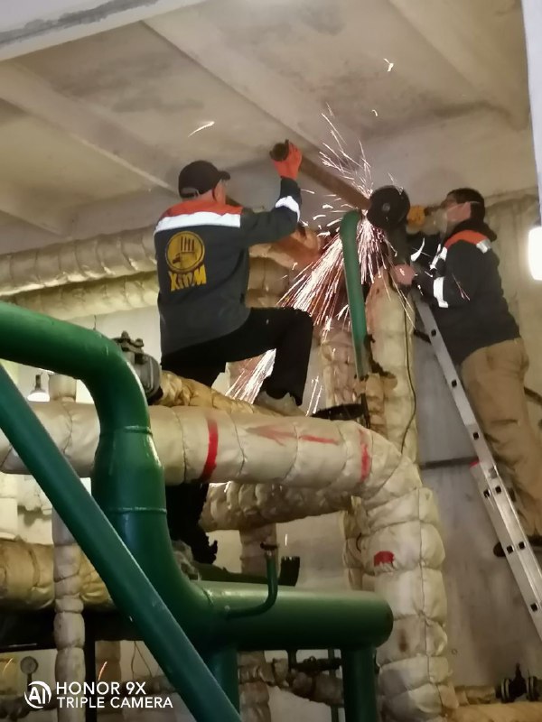 "ХТС" приступили к ремонту котельных на Салтовке и Павловом Поле.