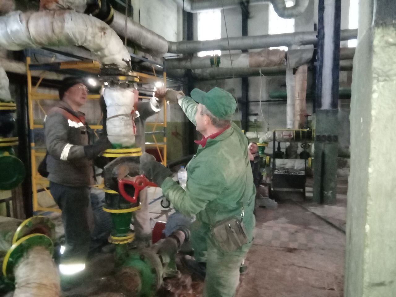 "ХТС" приступили к ремонту котельных на Салтовке и Павловом Поле.