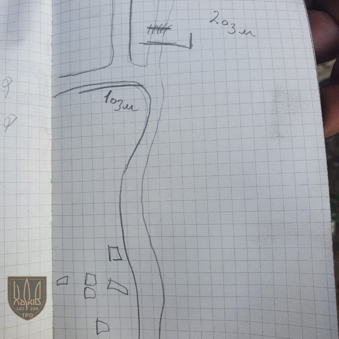 В помощь украинским саперам: оккупанты оставили в Циркунах схемы минирования территории.