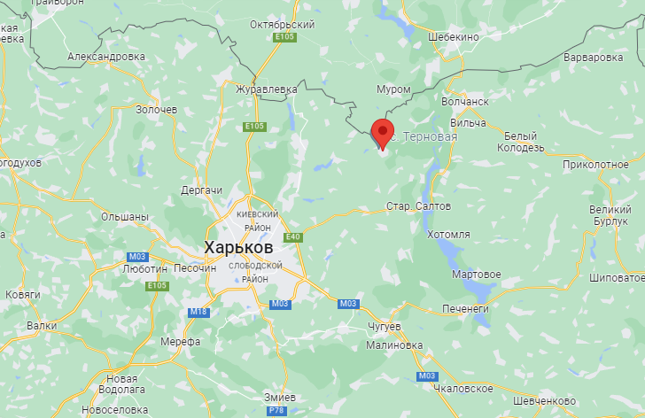 Російські війська намагалися відбити село Тернова під Харковом.