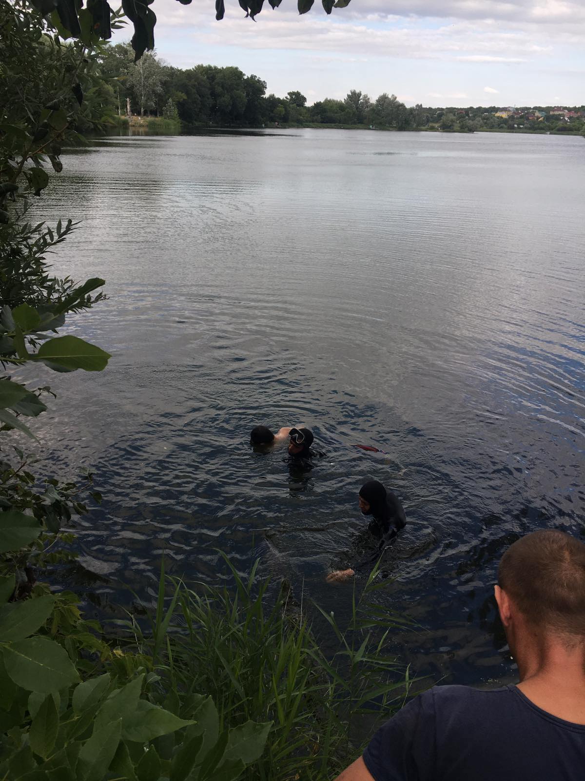 В Харькове утонул подросток. Фото: kh.dsns.gov.ua