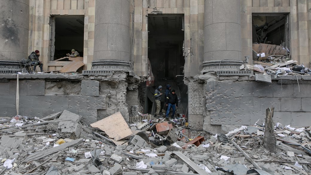 Здание Харьковской ОВА невозможно перестроить или снести.