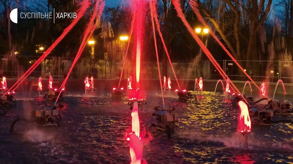 Видеофакт: в саду Шевченко испытали новый фонтан фото 2 1