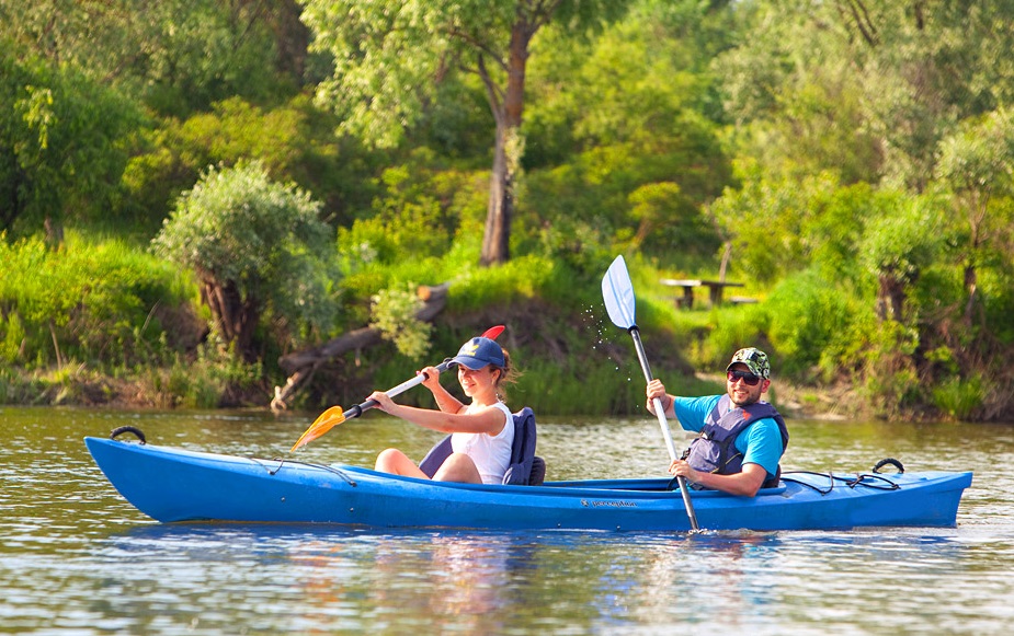 Где можно заняться каякингом в Харькове и области. Фото: veslo.net