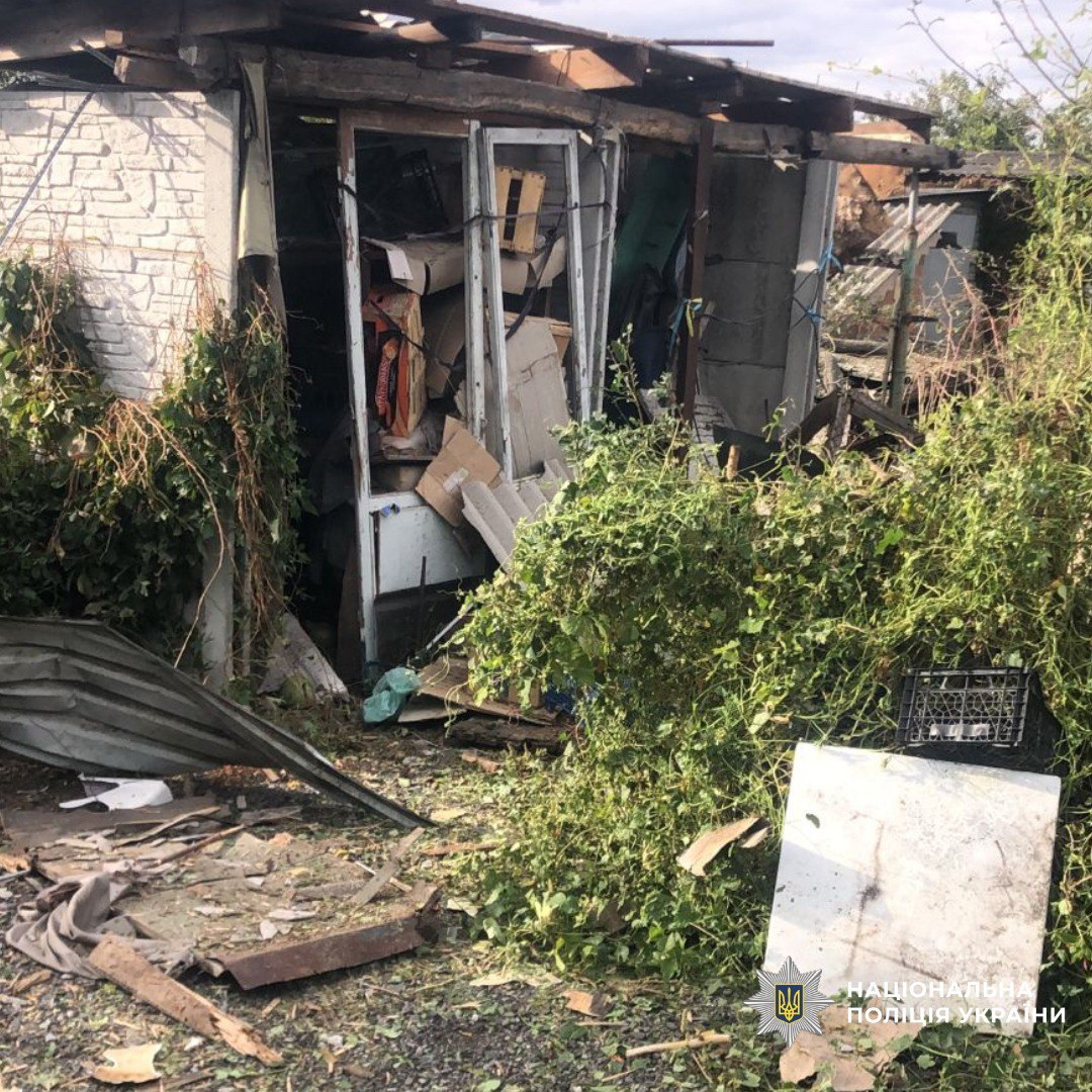 На Харьковщине из-за российских атак погибли два человека, трое &ndash; пострадали. Фото: Нацполиция