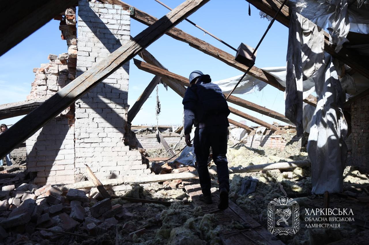 Россияне ударили по Харькову беспилотниками. Фото: ХОВА