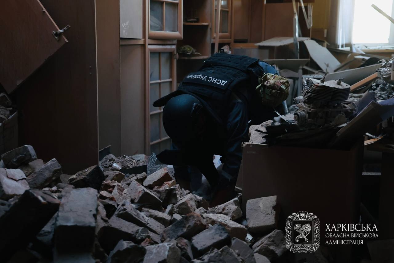 Россияне ударили по Харькову беспилотниками. Фото: ХОВА